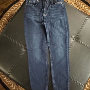 7 For All Mankind Dark Blue Skinny Jeans B(air)